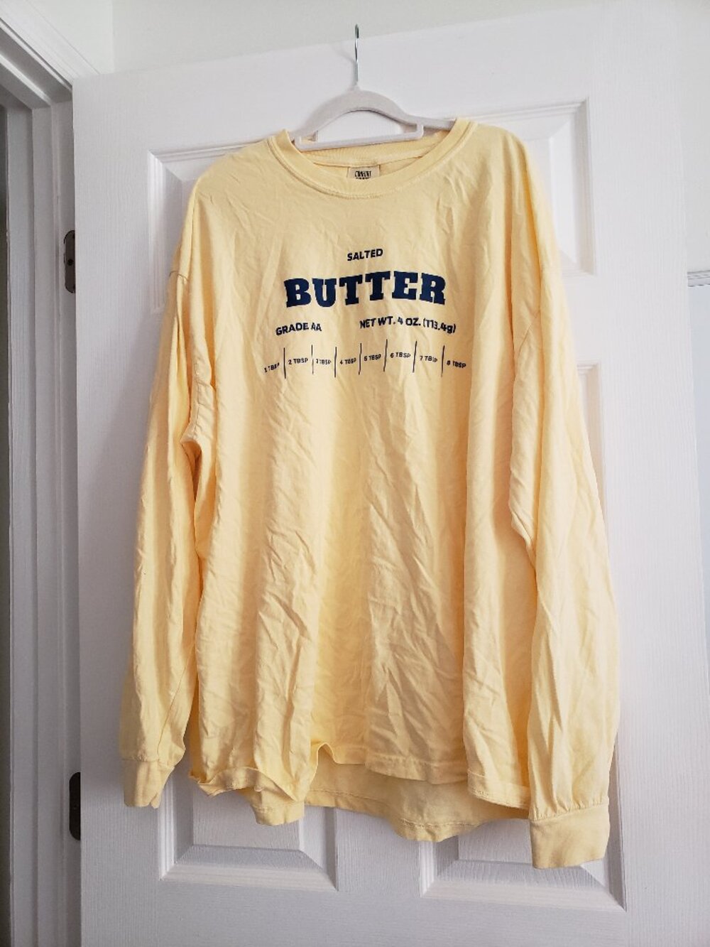 long sleeves salted butter shirt 3XL viral official by bakeryteeco